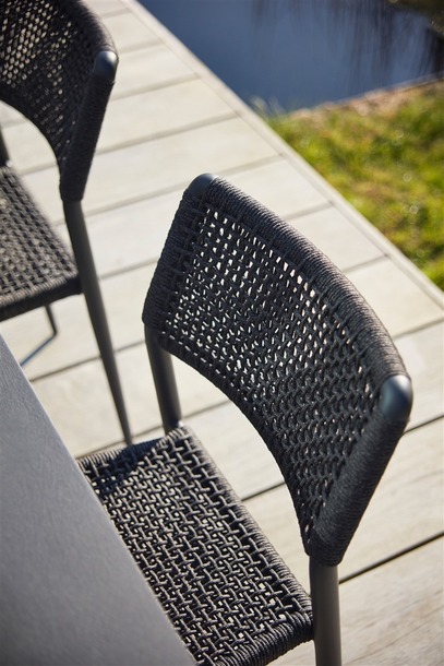 Diphano tuinstoel Ray met of zonder arm (lava) - 2